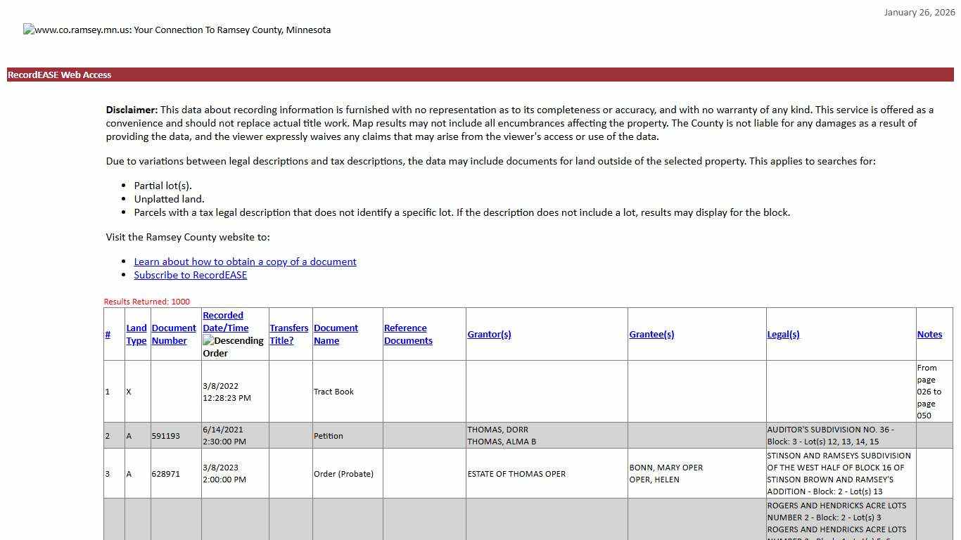 Self Authenticated Search