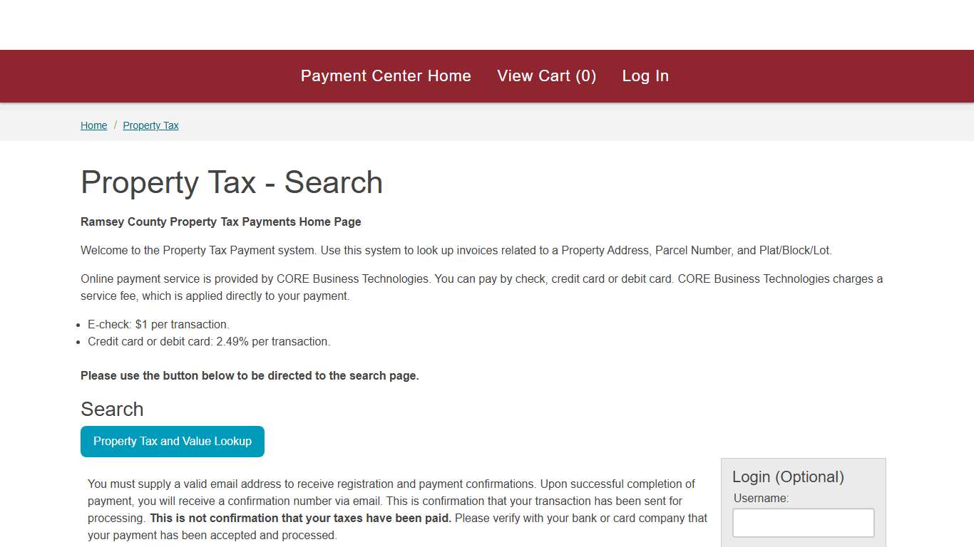 Property Tax Ramsey County